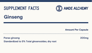 Ginseng / 400mg / 30 Day Supply - Nutraceutical No. 43