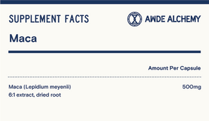 Maca / 500mg / 30 Day Supply - Nutraceutical No. 44