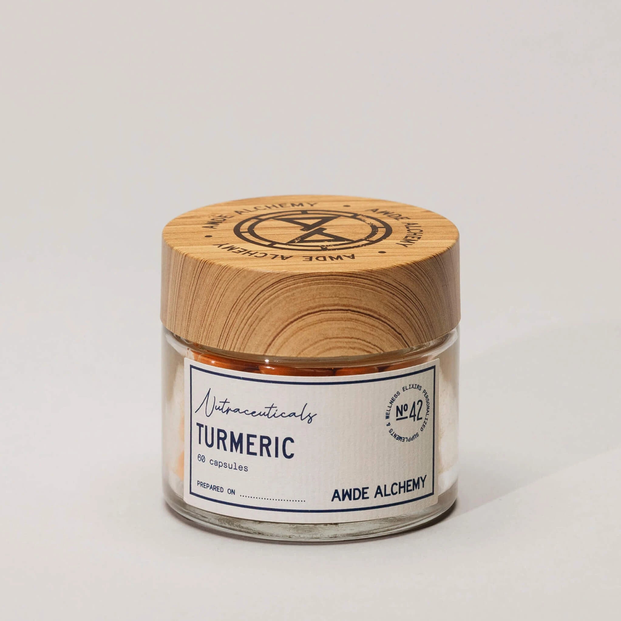 Awde Turmeric / 844mg / 30 Day Supply - Nutraceutical No. 42 – Awde Alchemy