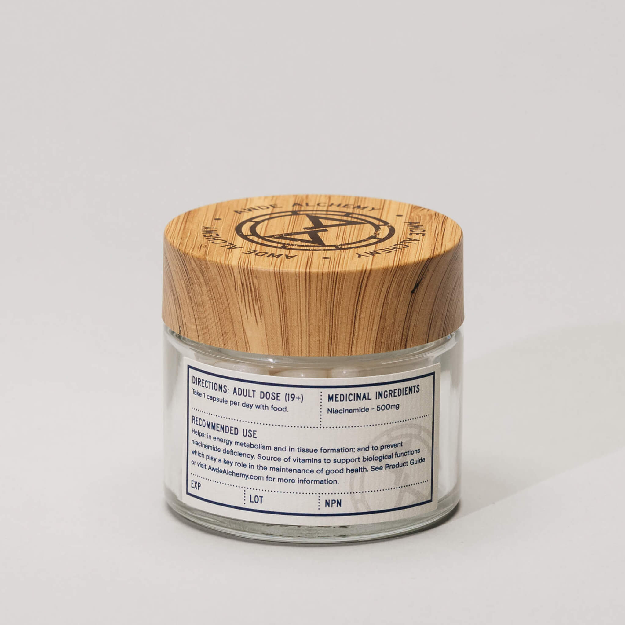 Niacinamide / 500mg / 30 Day Supply - Essentials No. 18 – Awde Alchemy